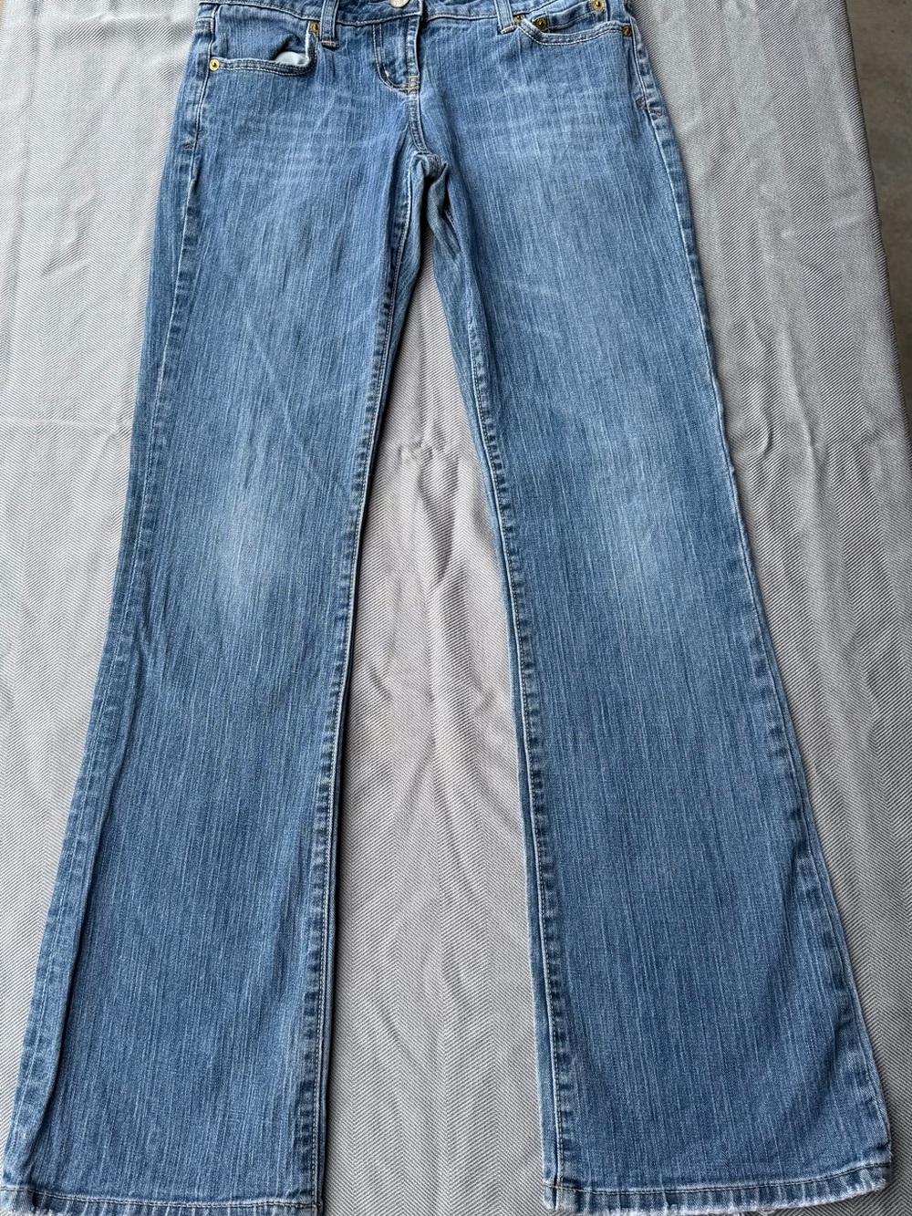 American Eagle Outfitters Light Blue Hipster Bootcut Jeans Size 4R